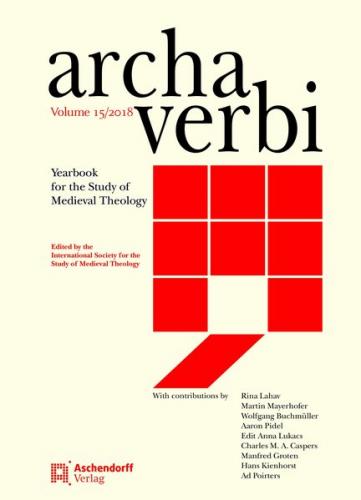 Archa Verbi, Volume 15/2018 
