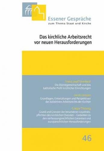 Essener Gespräche zum Thema Staat und Kirche, Band 46 