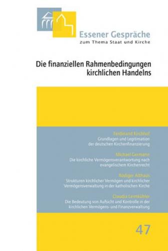 Die finanziellen Rahmenbedingungen kirchlichen Handelns 