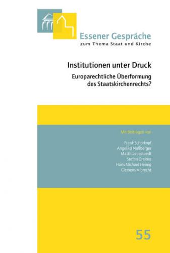 Institutionen unter Druck 