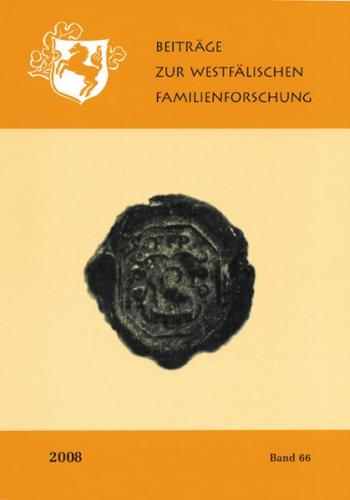 Beiträge zur Westfälischen Familienforschung 