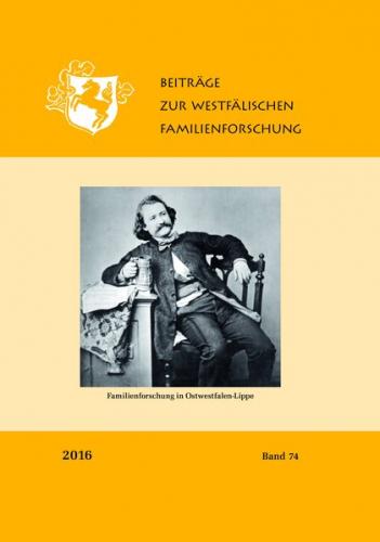 Beiträge zur westfälischen Familienforschung 