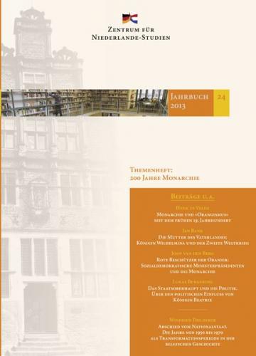 Jahrbuch 24/2013 des Zentrums für Niederlande-Studien 