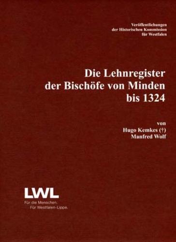 Die Lehnregister der Bischöfe von Minden bis 1324 