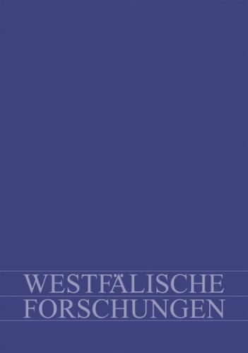 Westf. Forschungen Band 66 - 2016 