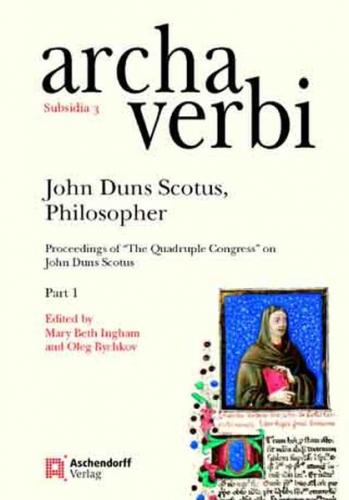 John Duns Scotus, Philosopher (Ebook - pdf) 
