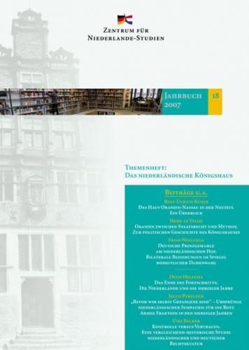 Jahrbuch des Zentrums für Niederlande-Studien / Die niederländische Monarchie (Ebook - pdf) 
