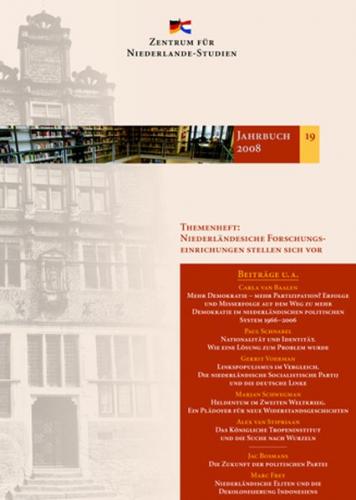 Jahrbuch des Zentrums für Niederlande-Studien 20-2009 (Ebook - pdf) 