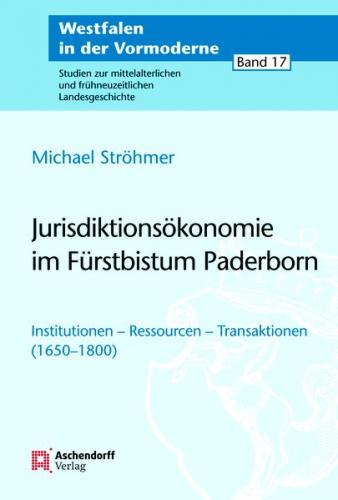 Jurisdiktionsökonomie im Fürstbistum Paderborn (Ebook - pdf) 