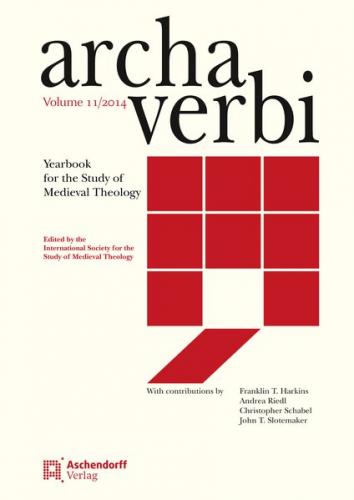Archa Verbi, Volume 11/2014 (Ebook/pdf-Format) (Ebook - pdf) 