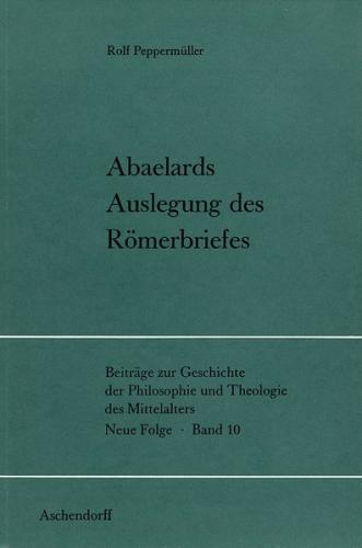 Abaelards Auslegung des Römerbriefes (Ebook - pdf) 