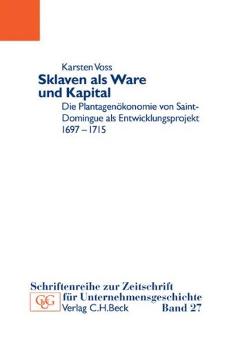 Sklaven als Ware und Kapital 