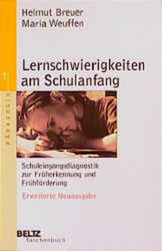 Lernschwierigkeiten am Schulanfang 