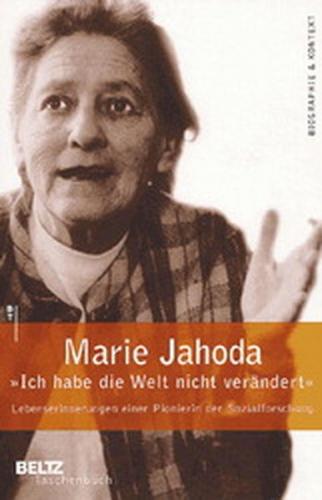 'Ich habe die Welt nicht verändert' 