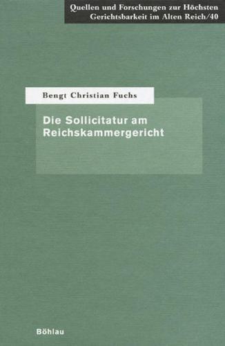 Die Sollicitatur am Reichskammergericht 