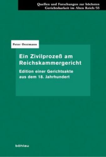 Ein Zivilprozeß am Reichskammergericht 