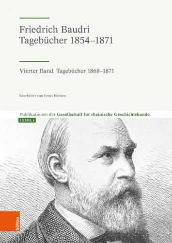Friedrich Baudri: Tagebücher 1854-1871 
