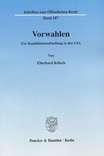 Vorwahlen. 