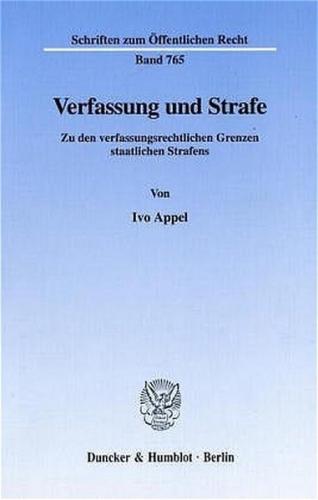 Verfassung und Strafe. 