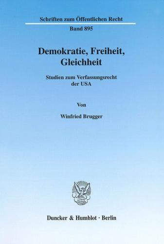 Demokratie, Freiheit, Gleichheit. 