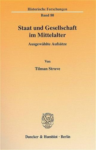 Staat und Gesellschaft im Mittelalter. 