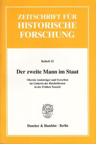 Der zweite Mann im Staat. 