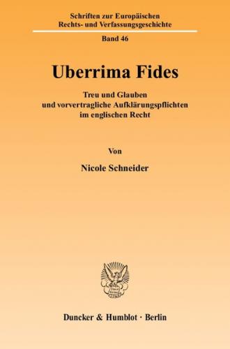 Uberrima Fides. 