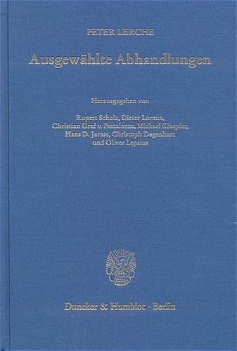 Ausgewählte Abhandlungen. 