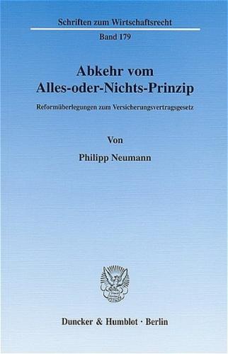 Abkehr vom Alles-oder-Nichts-Prinzip. 