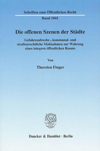 Die offenen Szenen der Städte. 