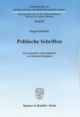 Politische Schriften. 