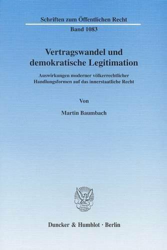 Vertragswandel und demokratische Legitimation. 