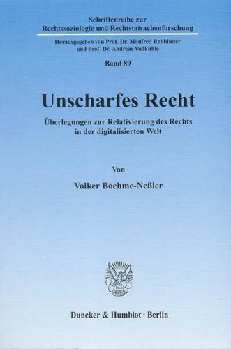 Unscharfes Recht. 