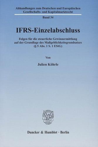IFRS-Einzelabschluss. 