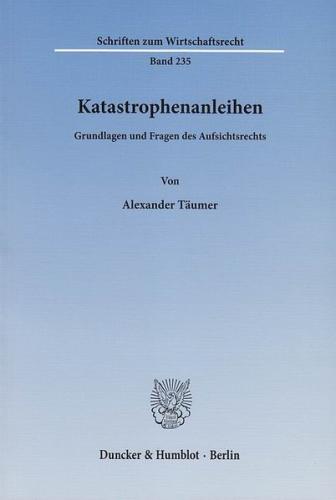 Katastrophenanleihen. 