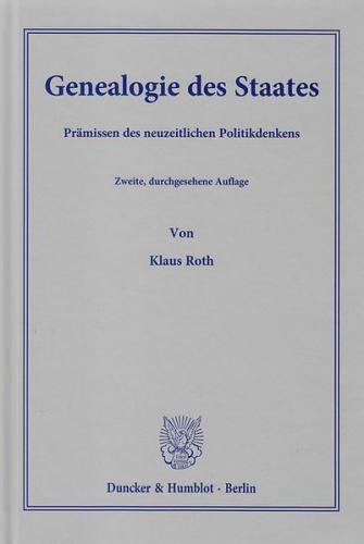 Genealogie des Staates. 