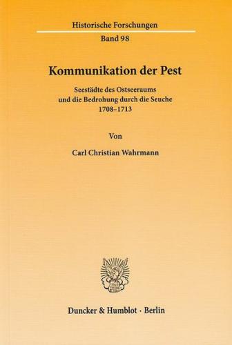 Kommunikation der Pest. 
