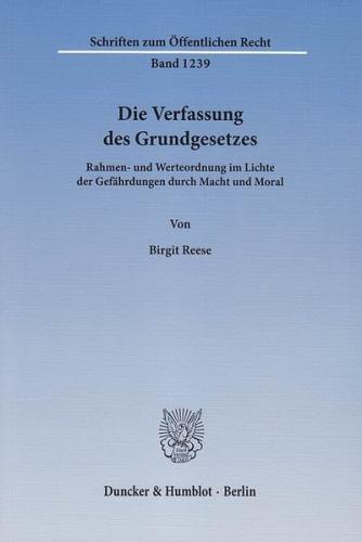 Die Verfassung des Grundgesetzes. 