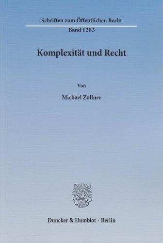 Komplexität und Recht. 