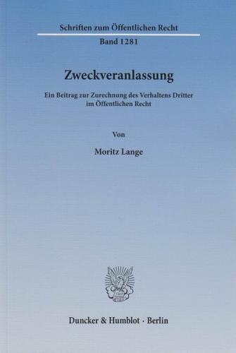 Zweckveranlassung. 