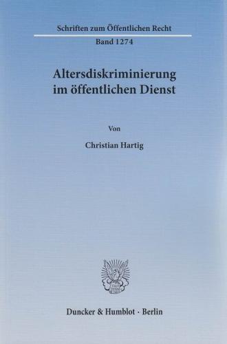 Altersdiskriminierung im öffentlichen Dienst. 