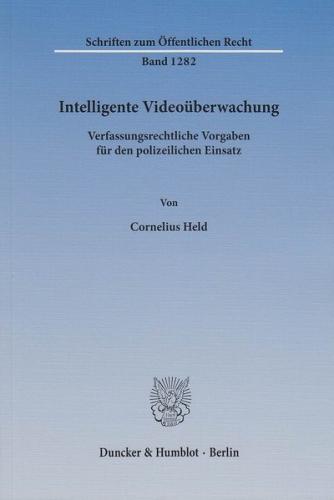 Intelligente Videoüberwachung. 