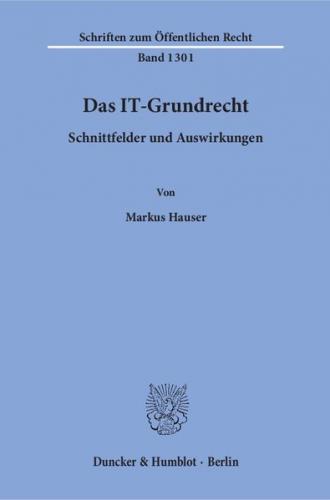 Das IT-Grundrecht. 