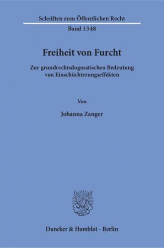Freiheit von Furcht. 
