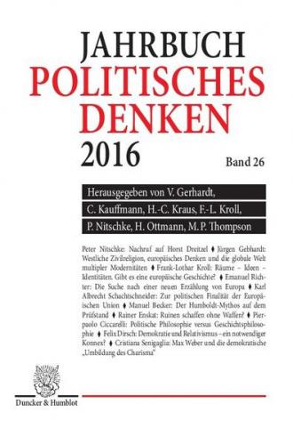 Politisches Denken. Jahrbuch 2016. 