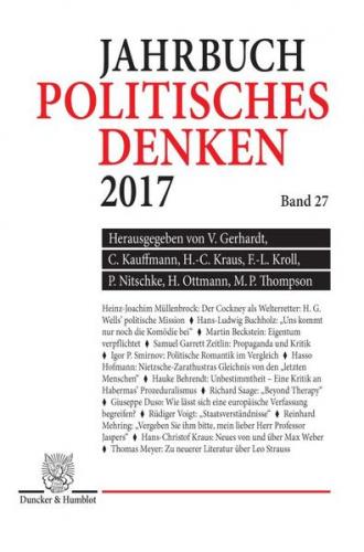 Politisches Denken. Jahrbuch 2017. 