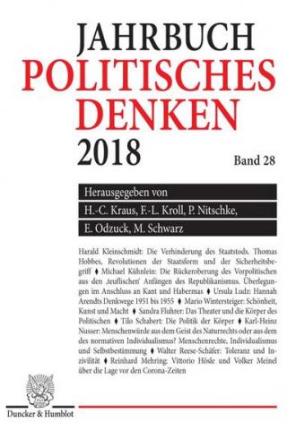 Politisches Denken. Jahrbuch 2018. 