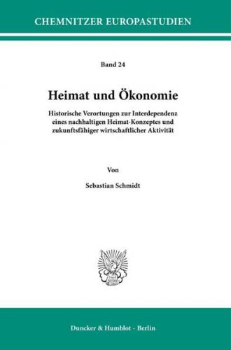 Heimat und Ökonomie. 