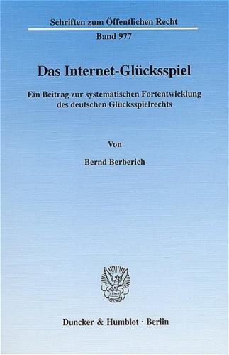 Das Internet-Glücksspiel. (Ebook - pdf) 