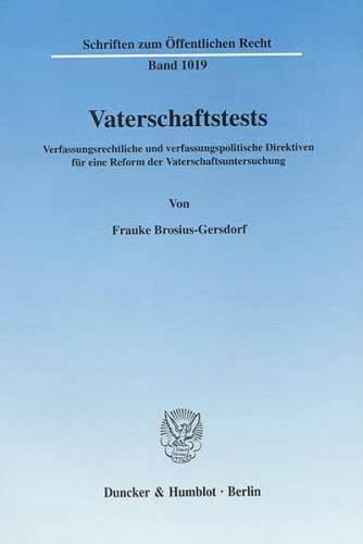 Vaterschaftstests. (Ebook - pdf) 